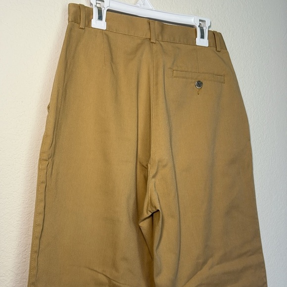 L.L. Bean Tan Brown Classic Straight-Leg Pants size 6 - Picture 3 of 5
